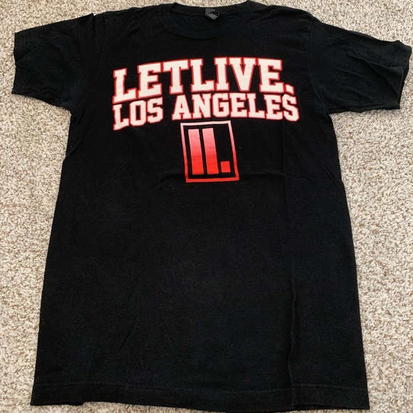 LetLive. Band Tee Medium Excellent Condition - Picture 2 of 3